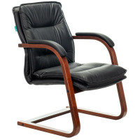 Кресло Бюрократ T-9927WALNUT-AV черный