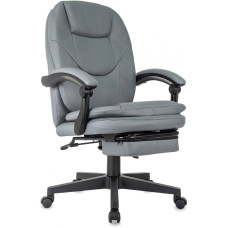 Кресло руководителя Бюрократ CH-868N-BF серый эко.кожа