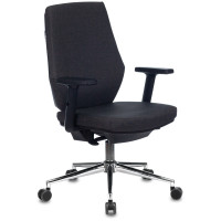 Кресло Бюрократ CH-545SL серый 38-417 крестовина металл хром