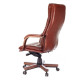 Кресло Бюрократ T-9927WALNUT-AV светло-коричневый кожа