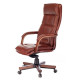 Кресло Бюрократ T-9927WALNUT-AV светло-коричневый кожа