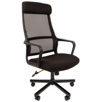 Офисное кресло Chairman 590 Россия TW черный МЕТ