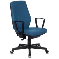 Кресло Бюрократ CH-545 синий 38-415 крестовина пластик