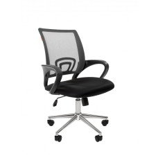 Офисное кресло Chairman 696 TW серый хром