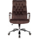 Кресло руководителя Бюрократ T-9928SL Fabric коричневый Italia 6