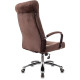 Кресло руководителя Бюрократ T-9928SL Fabric коричневый Italia 6