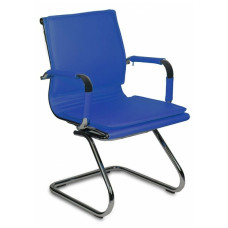 Кресло Бюрократ CH-993-Low-V/blue низкая спинка синий искусственная кожа