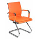Кресло Бюрократ CH-993-Low-V/orange низкая спинка оранжевый искусственная кожа