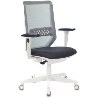 Кресло Бюрократ MC-W611N темно-серый TW-04 38-417 сетка/ткань крестовина пластик пластик белый