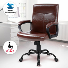 Офисное кресло DEFENDER MADRID BROWN 64234