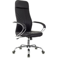 Кресло руководителя Бюрократ CH-610SL-Lux черный эко.кожа 