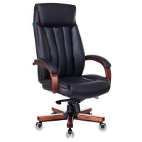 Кресло руководителя Бюрократ T-9922WALNUT/BLACK