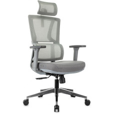 Кресло руководителя Бюрократ MC-G715N-H серый сетка/ткань