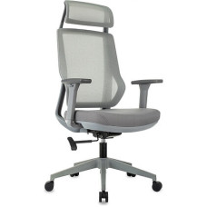 Кресло руководителя Бюрократ MC-G411N-H серый сетка/ткань