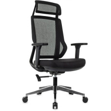 Кресло руководителя Бюрократ MC-412N-H черный сетка/ткань