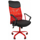Офисное кресло Chairman 610 CMet чёрное/оранжевое
