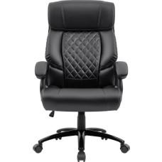 Кресло офисное DEFENDER Zurich Black PU