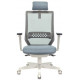 Кресло руководителя Бюрократ Expert 38-405 серый-голубой