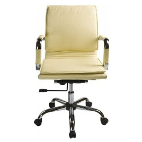 Кресло руководителя Бюрократ CH-993/ivory слоновая кость 