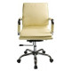 Кресло руководителя Бюрократ CH-993/ivory слоновая кость 
