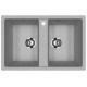 Кухонная мойка Ecology Stone R-23-310 серый 775x495мм