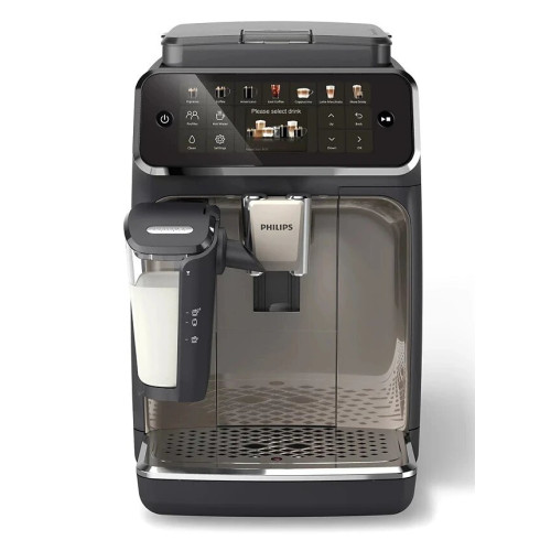 Кофемашина Philips EP4449/70 черный/серебристый