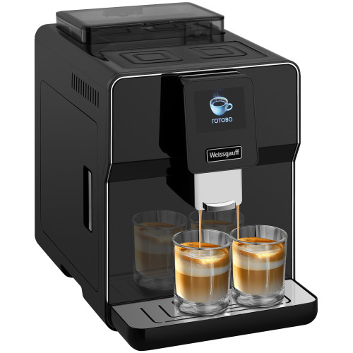 Кофемашина Weissgauff WCM-330 TFT Touch Cappuccino Nero