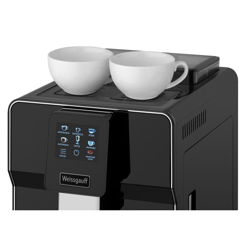 Кофемашина Weissgauff WCM-330 TFT Touch Cappuccino Nero