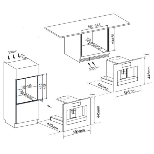 Кофемашина Weissgauff WCMI-572 Touch Cappuccino