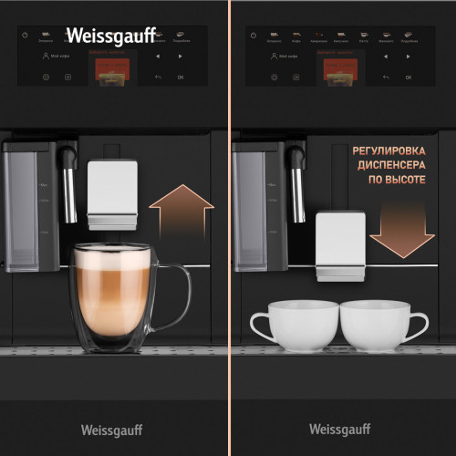 Кофемашина Weissgauff WCMI-576 Touch Cappuccino