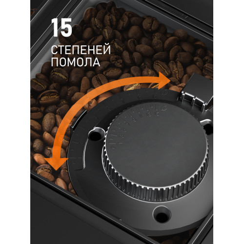Кофемашина Weissgauff WCM-335 Automatic ColorTouch Cappuccino Nero
