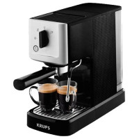 Кофемашина Krups XP344010 черный/серебристый