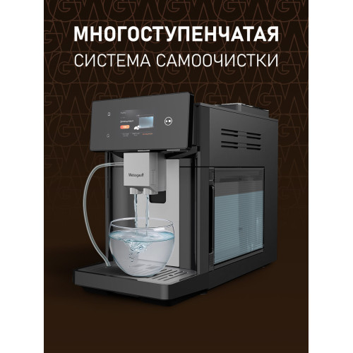 Кофемашина Weissgauff WCM-340 TFT Automatic Touch Cappuccino Nero