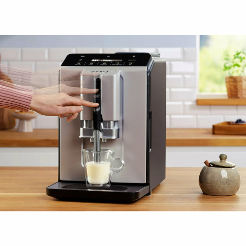 Кофемашина Bosch TIE20301 серебристый/черный