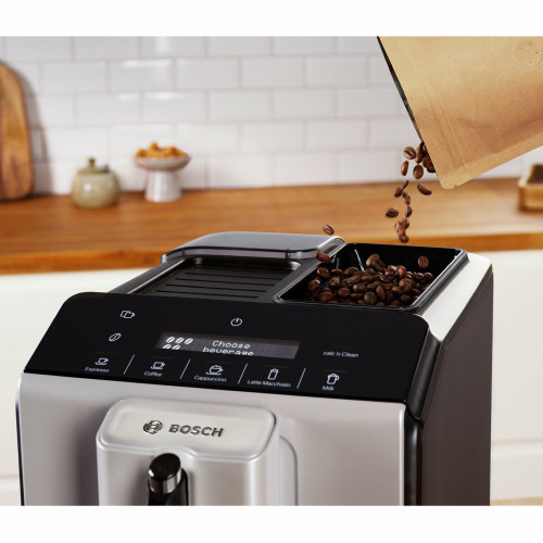 Кофемашина Bosch TIE20301 серебристый/черный