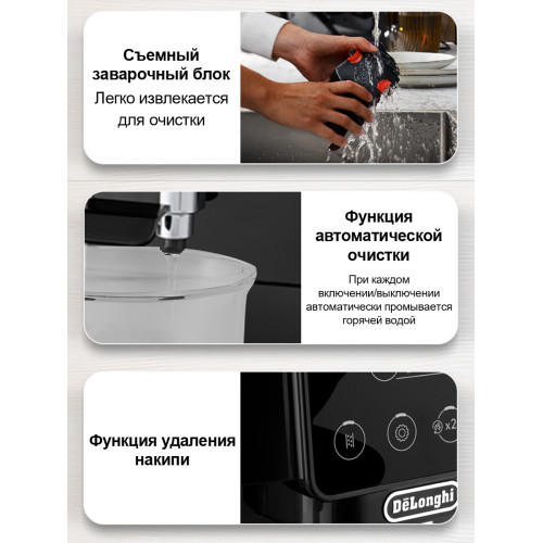 Кофемашина DELONGHI ECAM 220.21 B