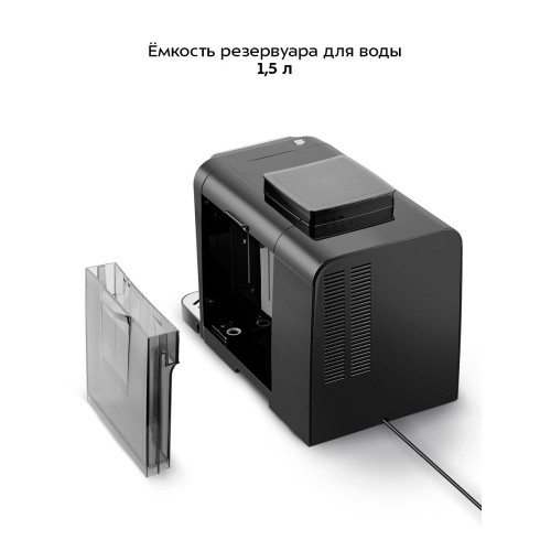 Кофемашина Kitfort КТ-7472 черный