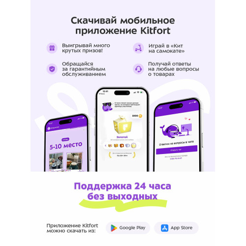 Кофемашина Kitfort КТ-789 серебристый