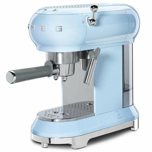 Кофемашина-эспрессо SMEG ECF02PBEU пастельный голубой