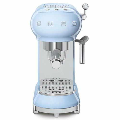 Кофемашина-эспрессо SMEG ECF02PBEU пастельный голубой