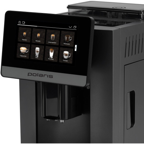 Кофемашина Polaris PACM 2080AC темно-серый