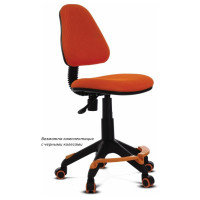 Кресло детское Бюрократ KD-4-F/TW-96-1 оранжевый