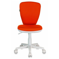 Кресло детское Бюрократ KD-W10/26-24 голубой пластик белый