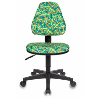 Кресло детское Бюрократ KD-4/PENCIL-GN зеленый