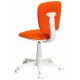 Кресло детское Бюрократ CH-W204NX/ORANGE оранжевый TW-96-1 пластик белый