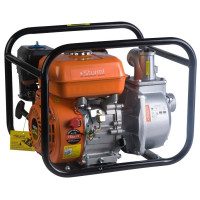 Бензиновая мотопомпа Sturm! BP8761 (7лс, 4-х тактн, 600л/мин,ЧИСТАЯ, напор 32м, бак 3,3л, d=50мм)