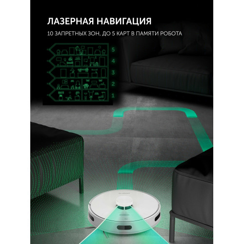 Пылесос Polaris PVCRDC G2 6002 белый