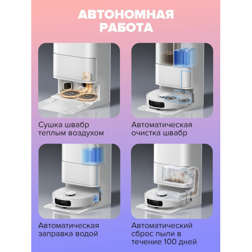 Робот-пылесос Dreame D20 Ultra White EU