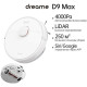 Робот-пылесос Dreame D9 max white  EU