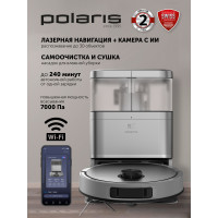 Робот-пылесос Polaris IQ Home PVCRAC 7290 серый